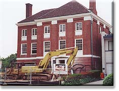 Embassy of the Ivory Coast, undergoing renovation