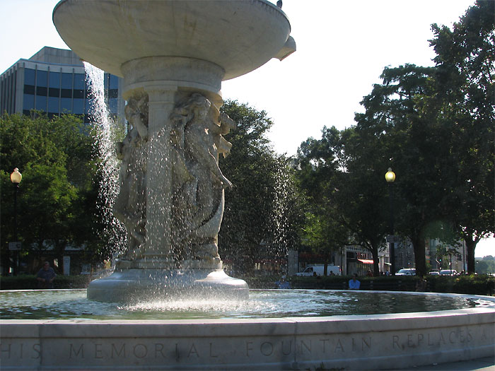 Fountain in Dupont Circle