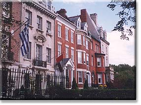 Embassies along Embassy Row