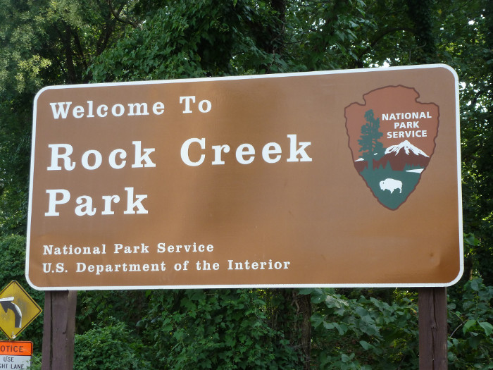 Rock Creek Park is crossed by Embassy Row.