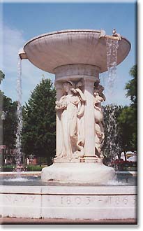 Fountain in Dupont Circle
